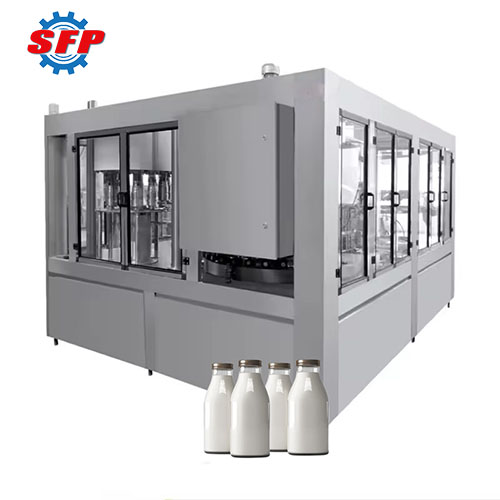 Milk Bottle Filling and Packaging Machine